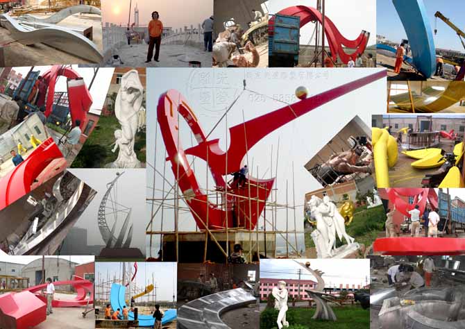 南京不锈钢雕塑厂大型不锈钢雕塑制作工艺详解
